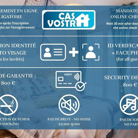 Beach Resort - Casa Vostra - Caution 800 Eur & Id Requises - Saint Julien Centre-Gare Ngoại thất bức ảnh